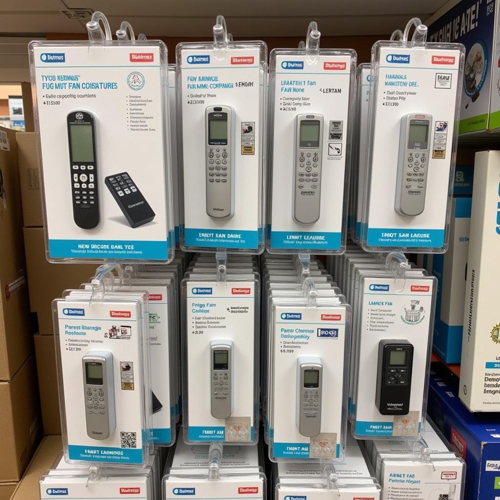 Fan Remote Display at Bunnings