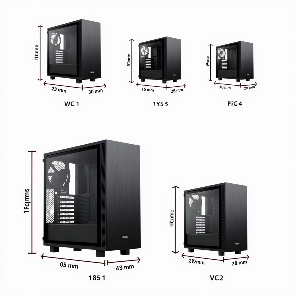 Case Vitra Victoria V4 Full Fan Size Comparison