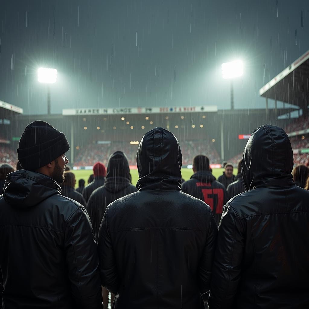 Dedicated Football Supporters through Thick and Thin