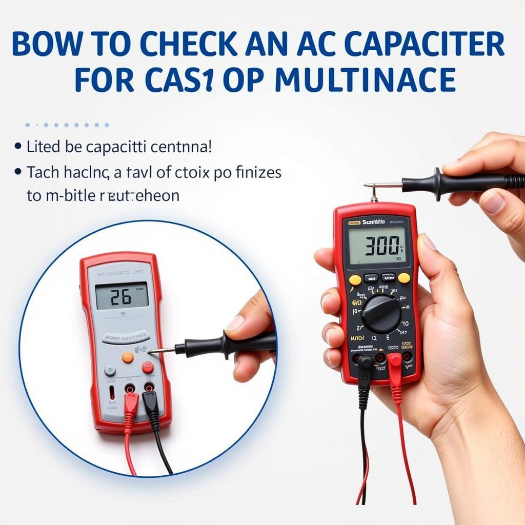 Checking the AC Capacitor