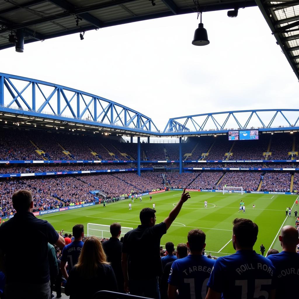 Chelsea Fans at Stadium