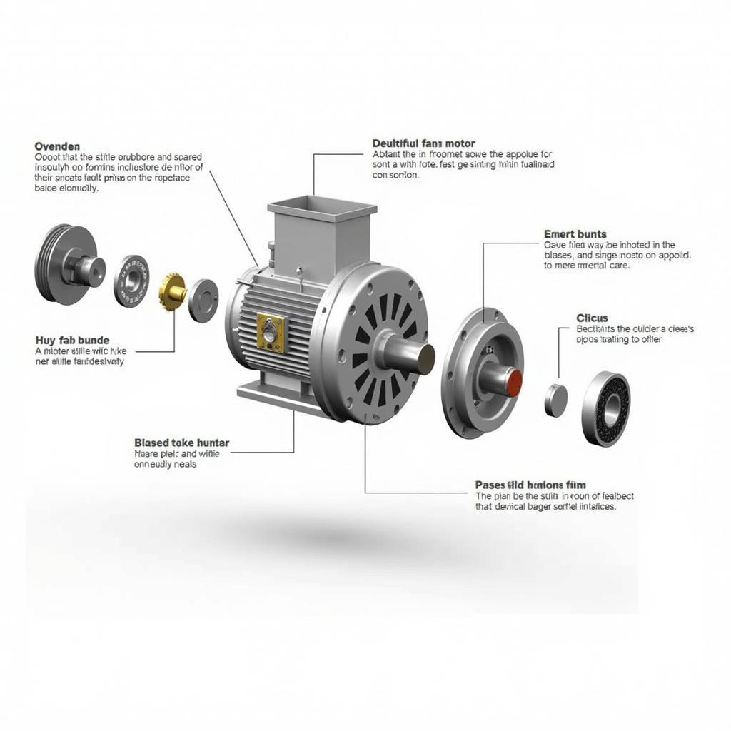 Chiller Fan Motor Components