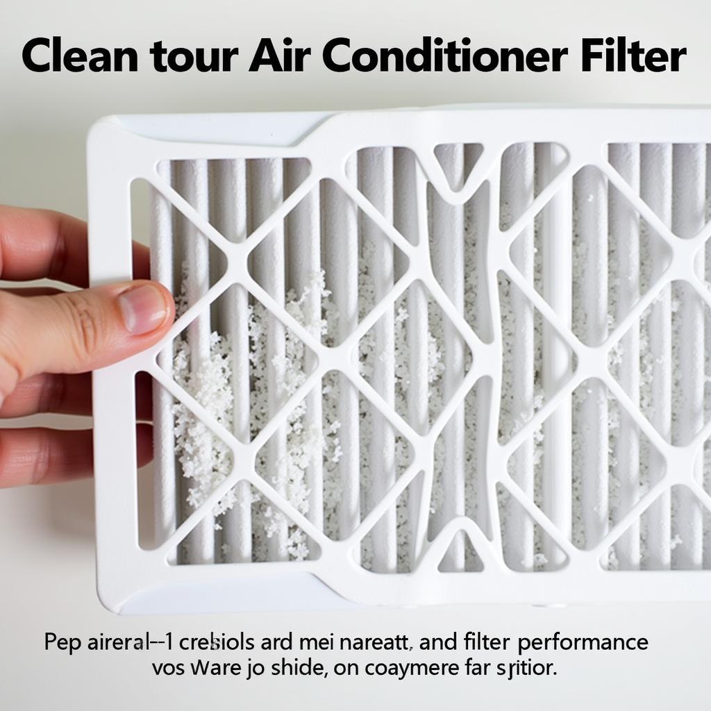 Clean Air Conditioner Filter