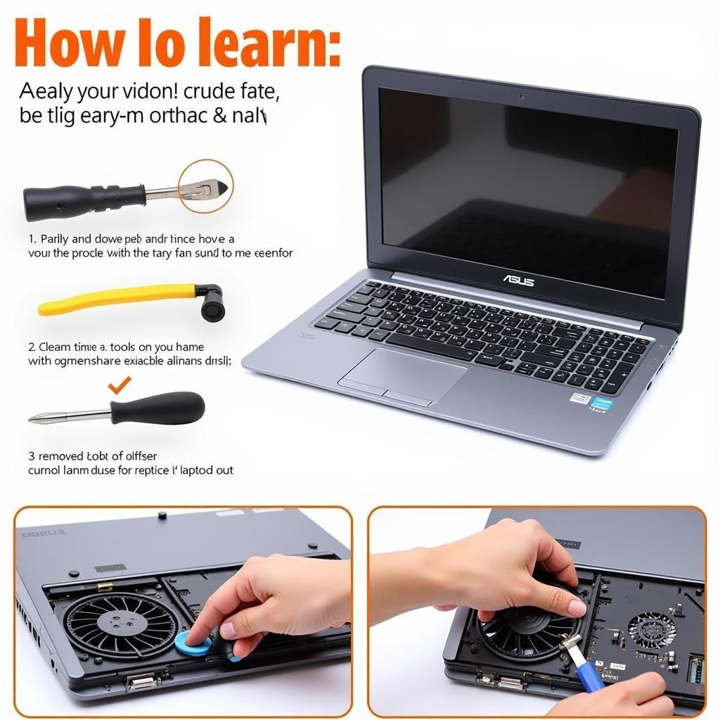 Cleaning ASUS Laptop Fan