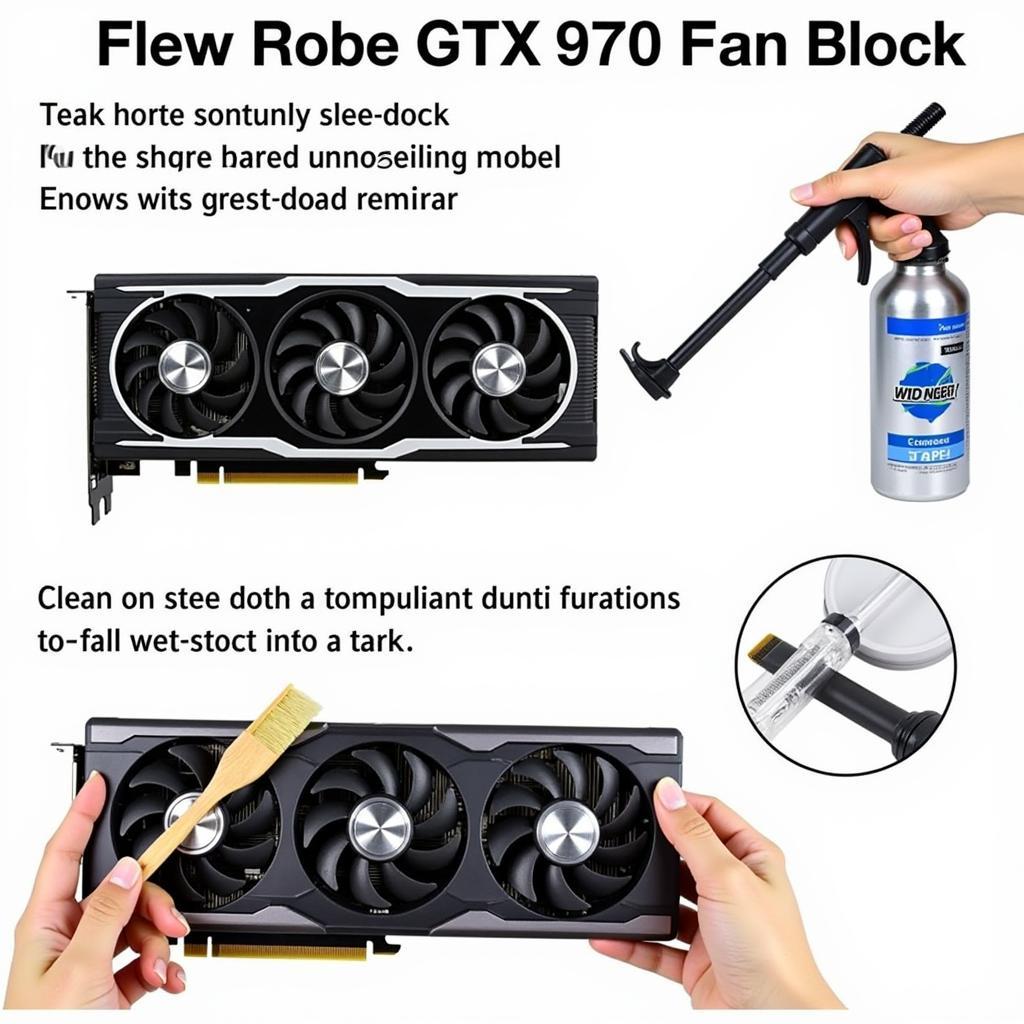 Cleaning a GTX 970 Fan Block