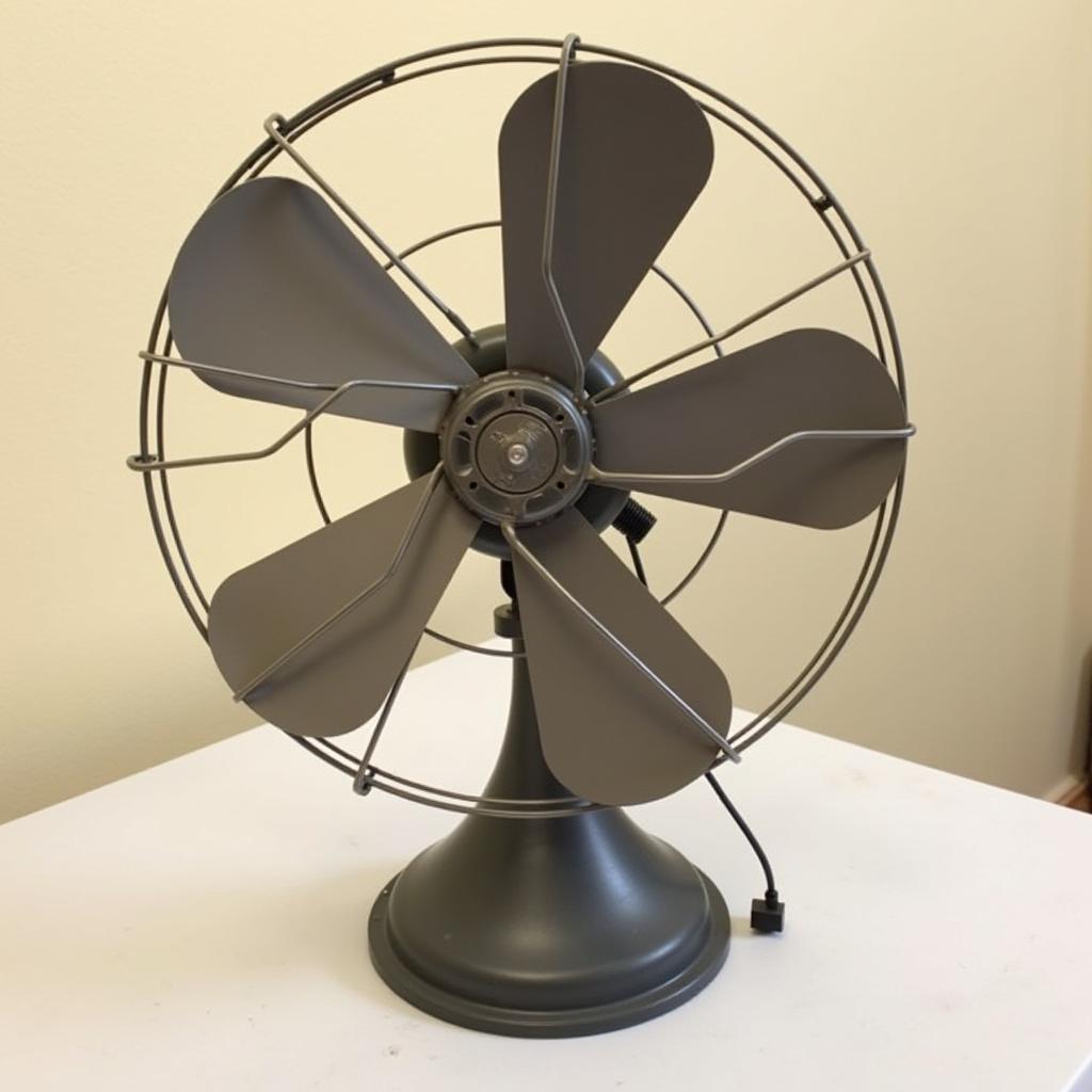 Completed DIY Electric Fan