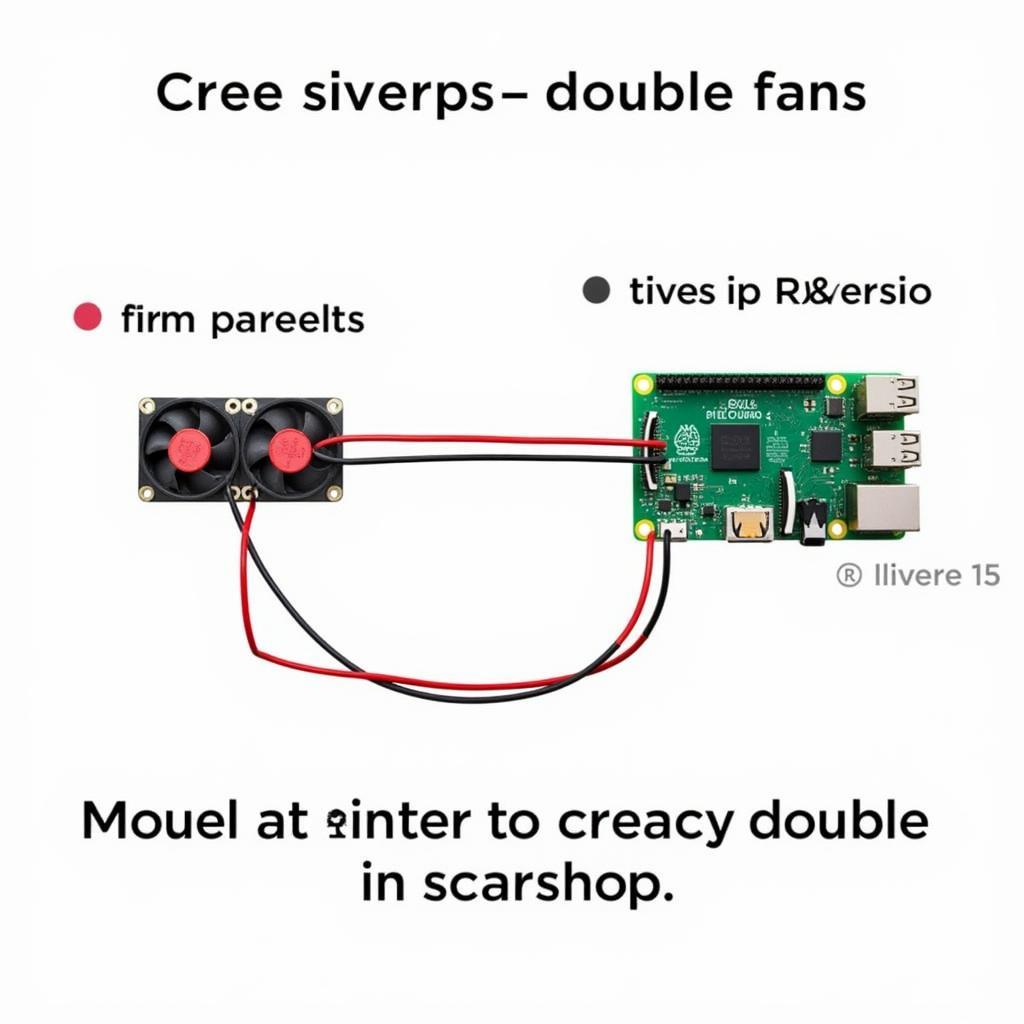 Connecting Dual Fan to Raspberry Pi 4 GPIO