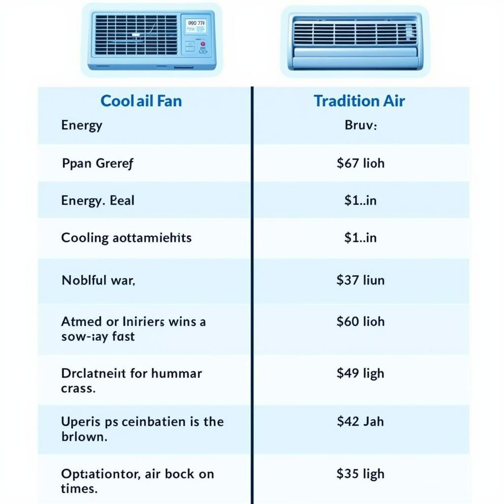 Cool Air Fan Conditioner vs. Traditional AC Unit