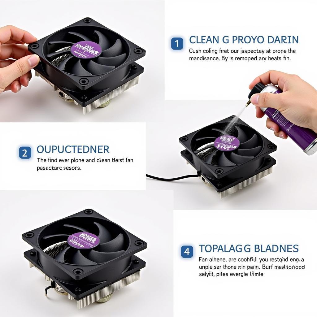 Maintaining a Cooler Master CPU Fan