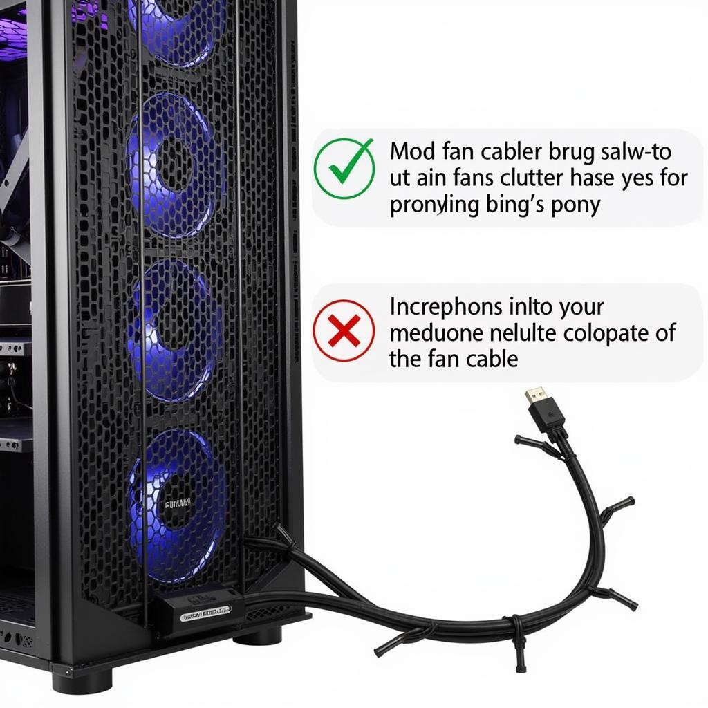 Cable Management with Cooler Master Fan Module