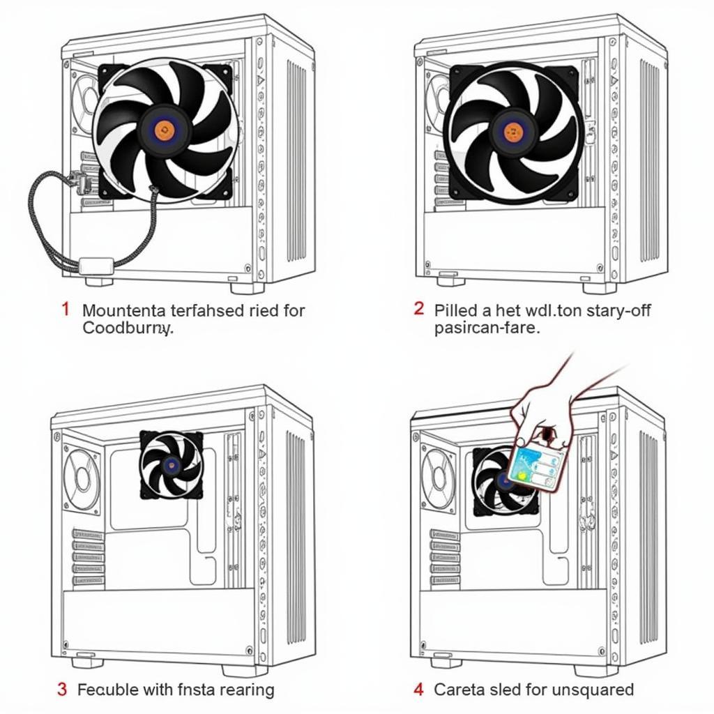 Installing the Coolman Sunshine RGB Fan