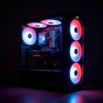 Coolman V3 RGB Setup in a Football-Themed PC Build