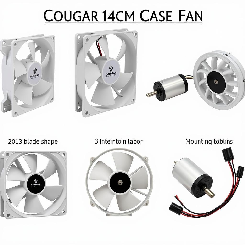 Cougar 14cm Case Fan Models from 2013