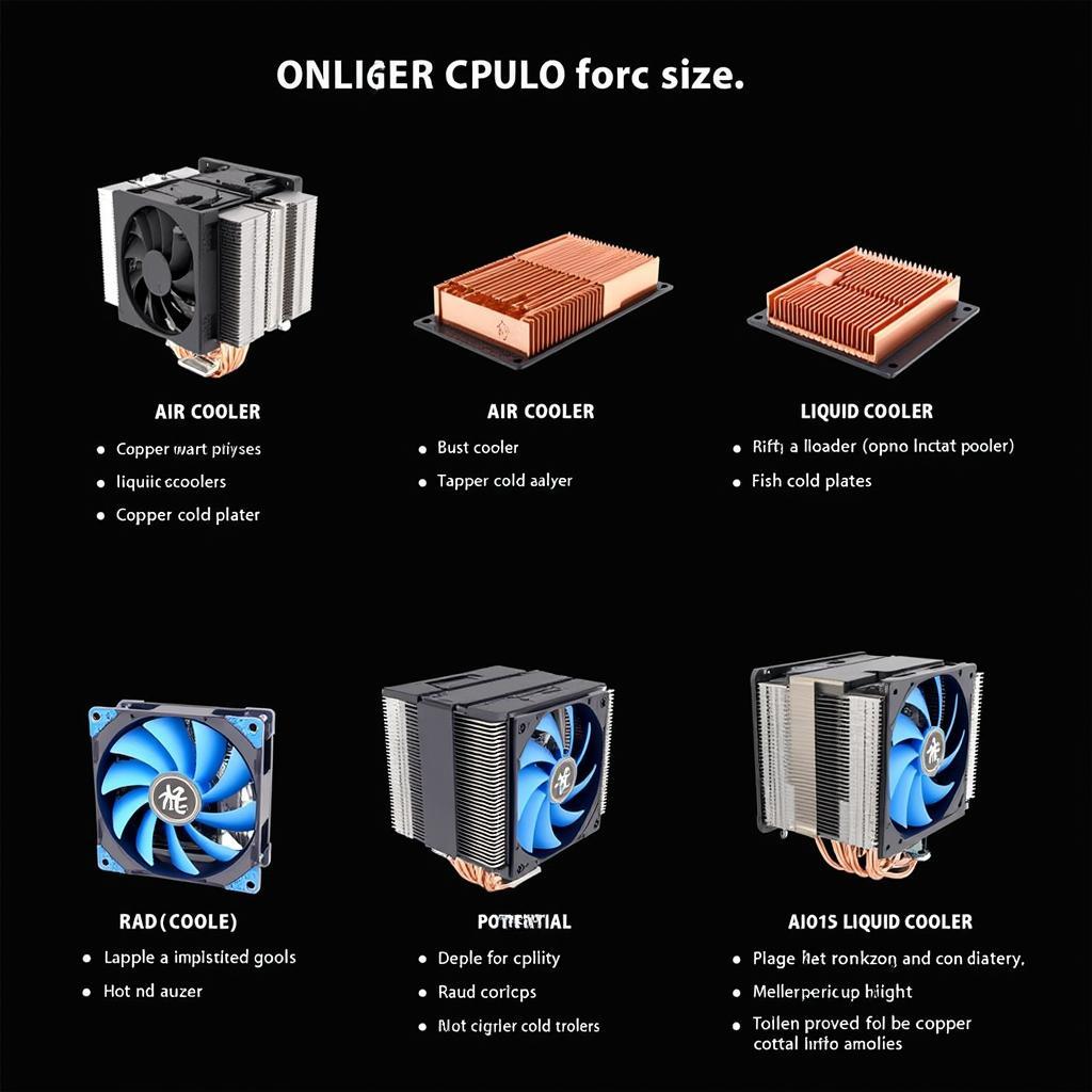 Comparing Different CPU Cooler Types