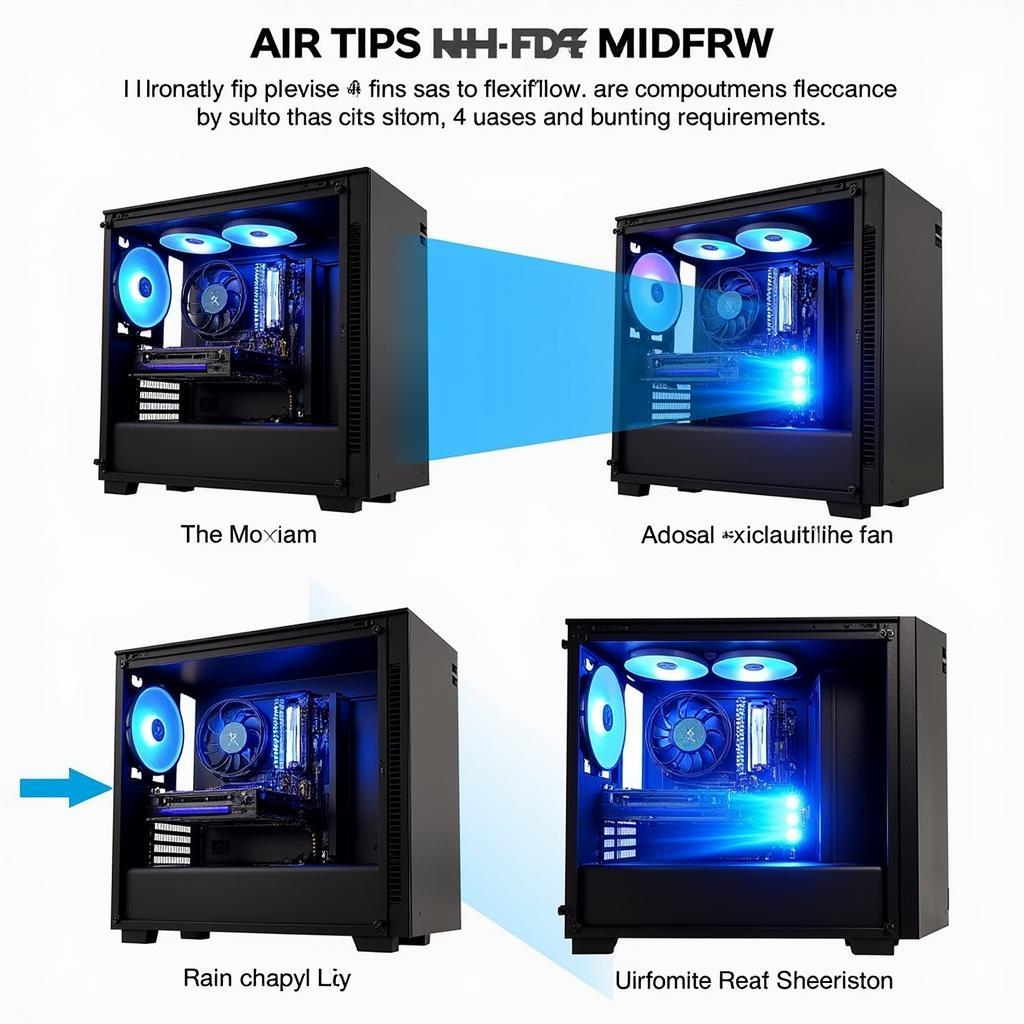 Custom Fan Configuration in a Non-LED Case