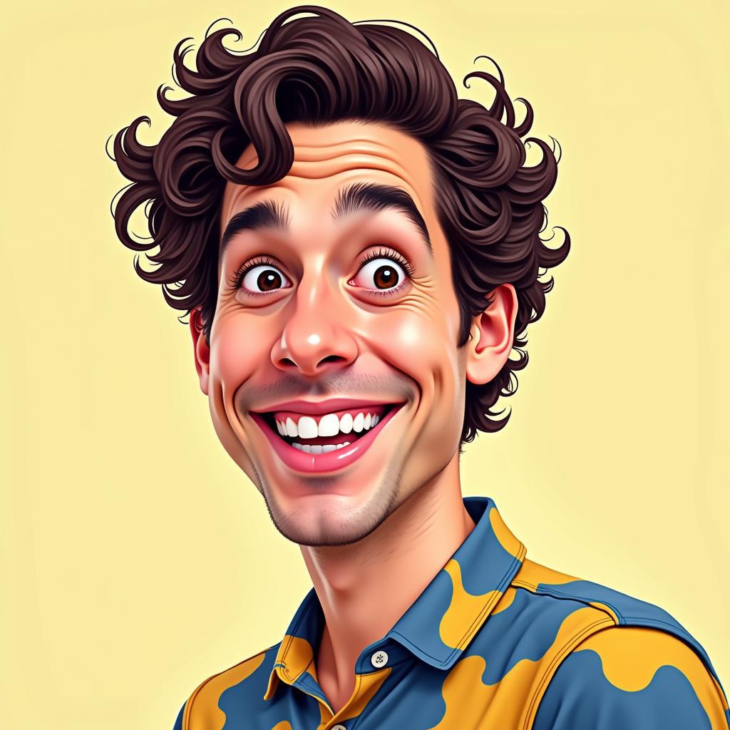 David Dobrik Caricature Digital Art