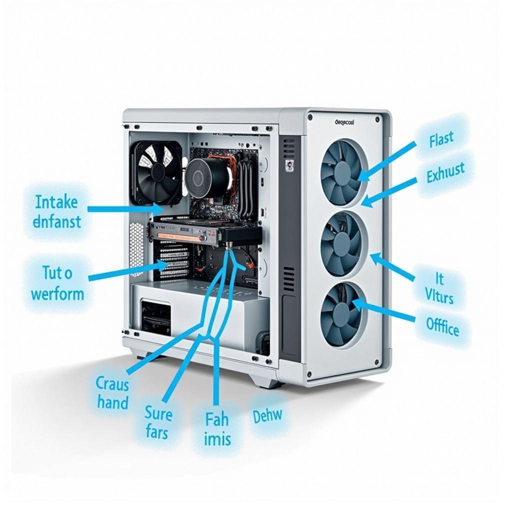 Optimizing Airflow with Deepcool Fans in Matrex 55