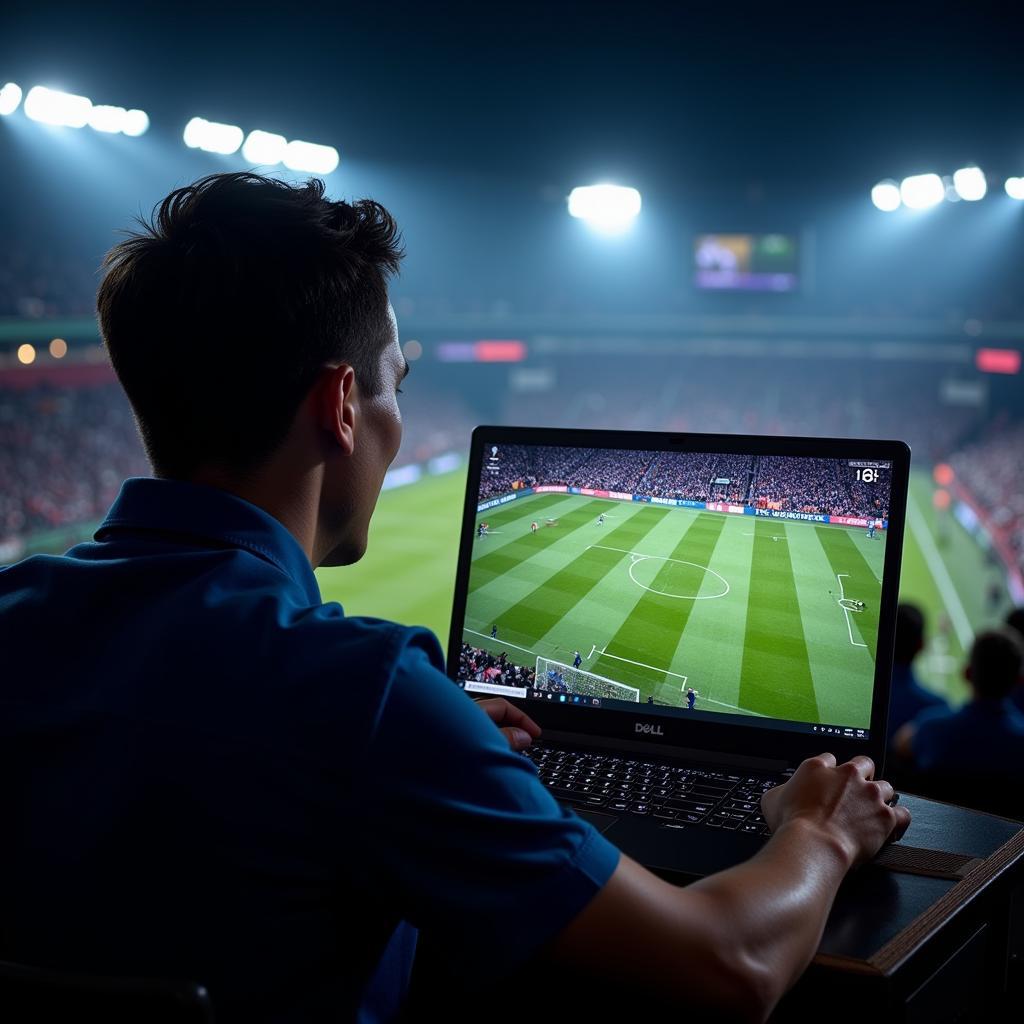 Dell Fan Laptop for a Football Fan