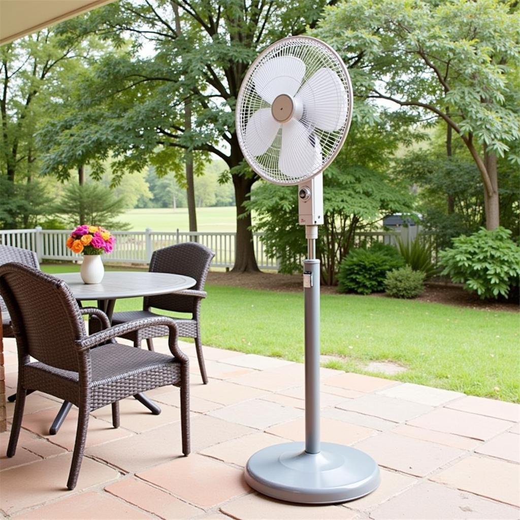 Dimplex Pedestal Fan for Outdoor Use