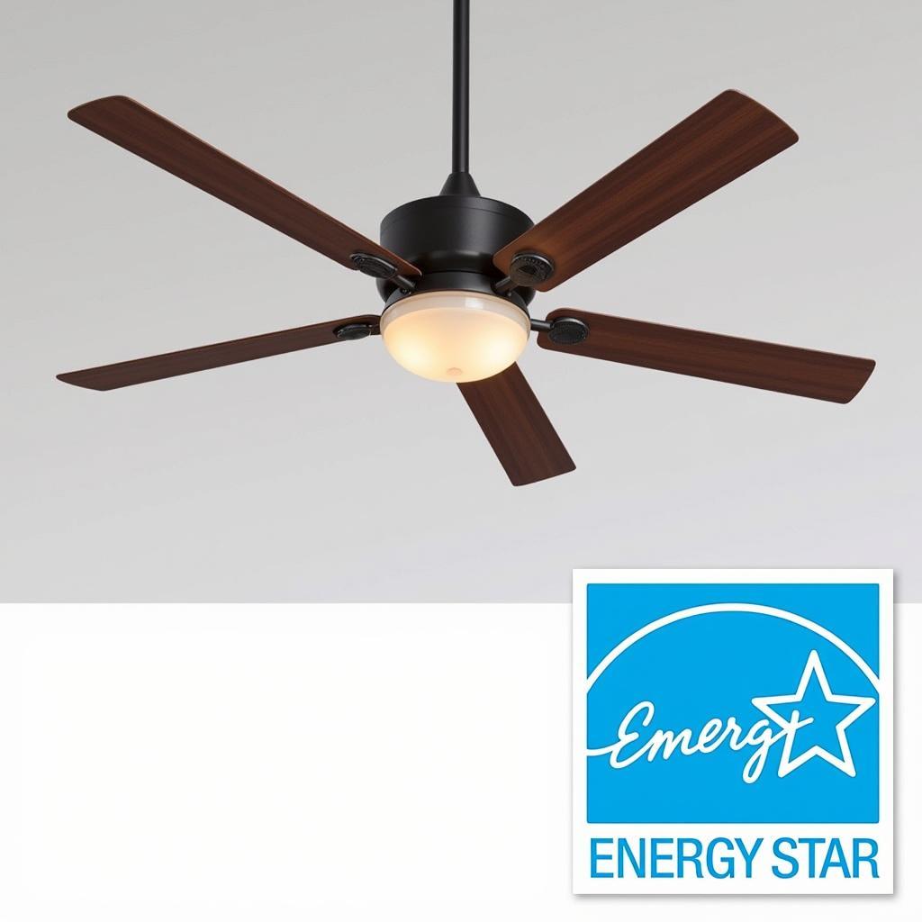 Eco-Friendly Ceiling Fan with Energy Star Rating