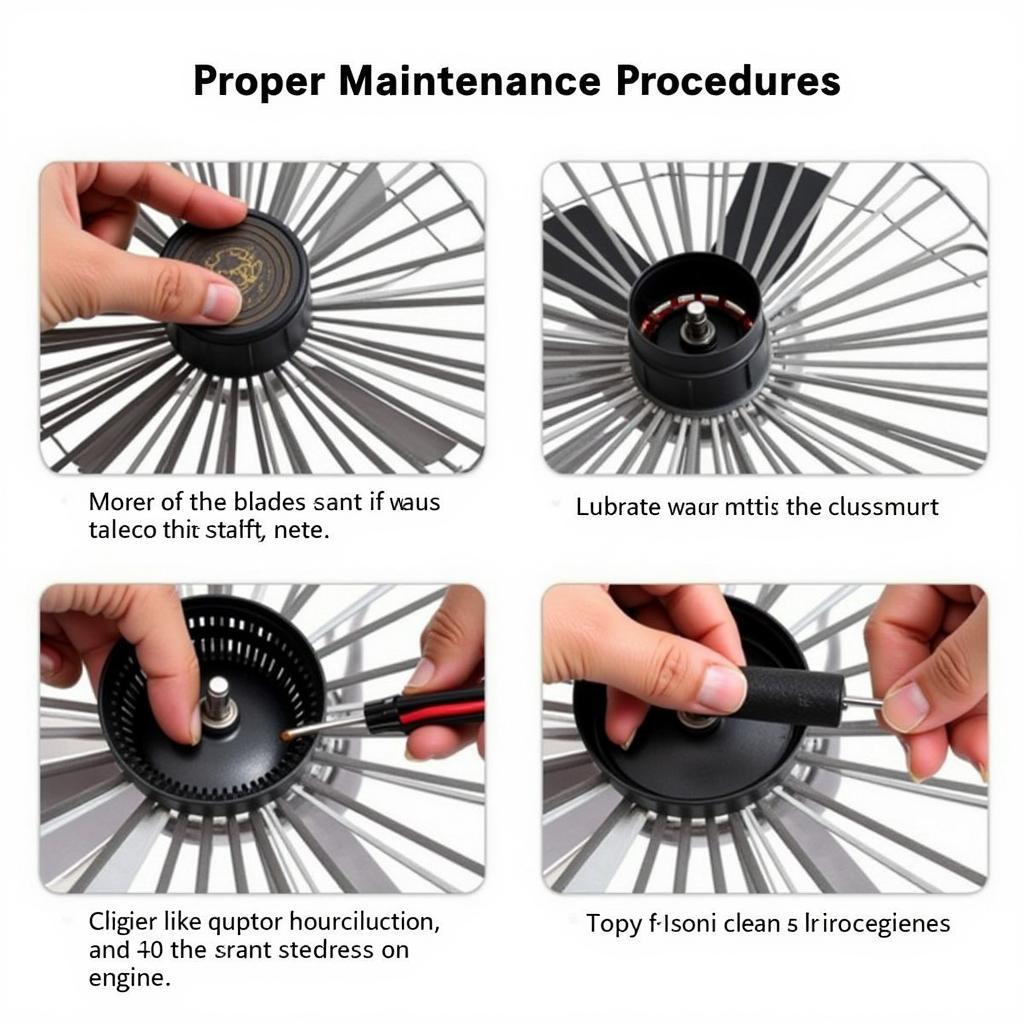 Electric Fan Engine Maintenance