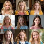 Elle Fanning in her early roles as a child actress