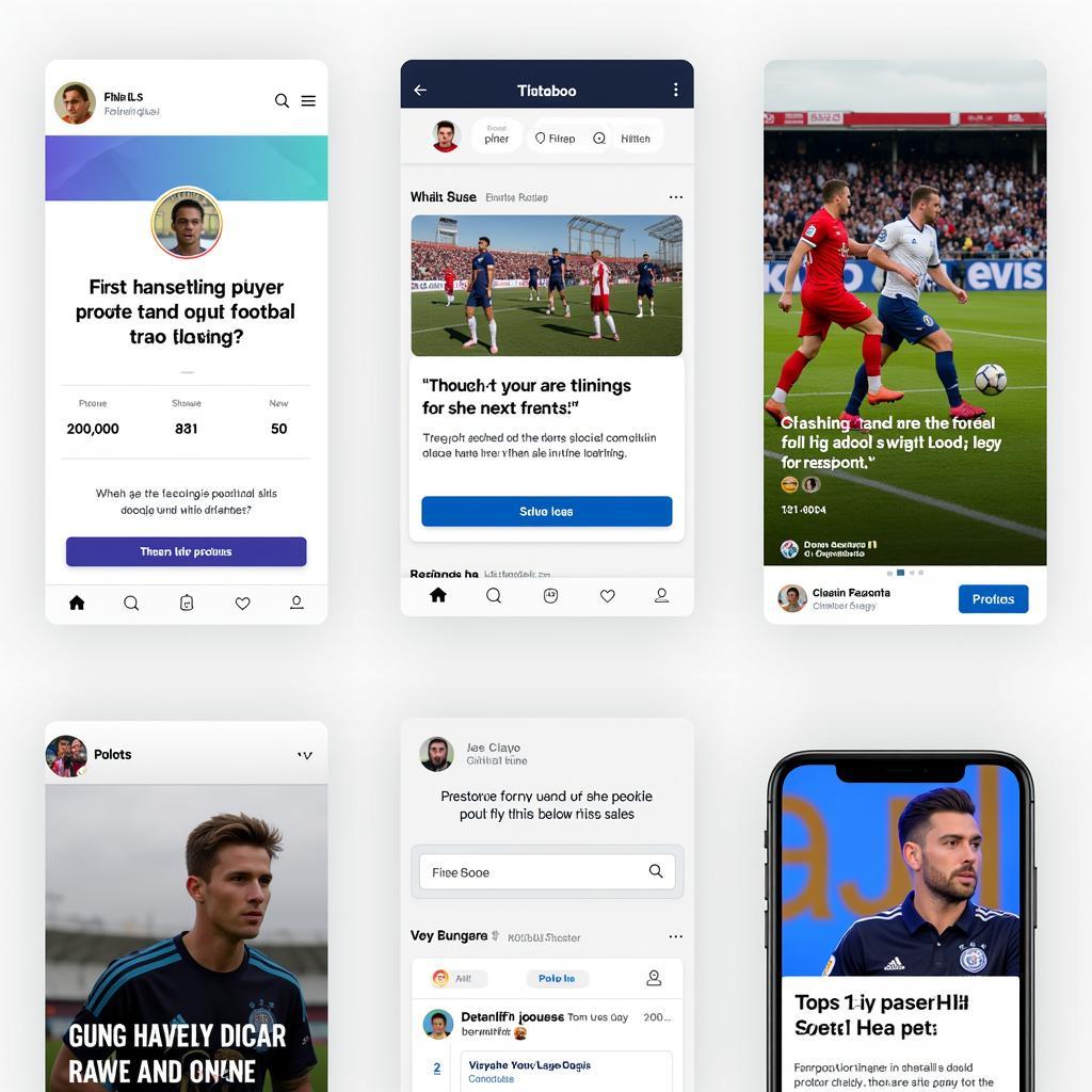 Engaging Football Content Examples