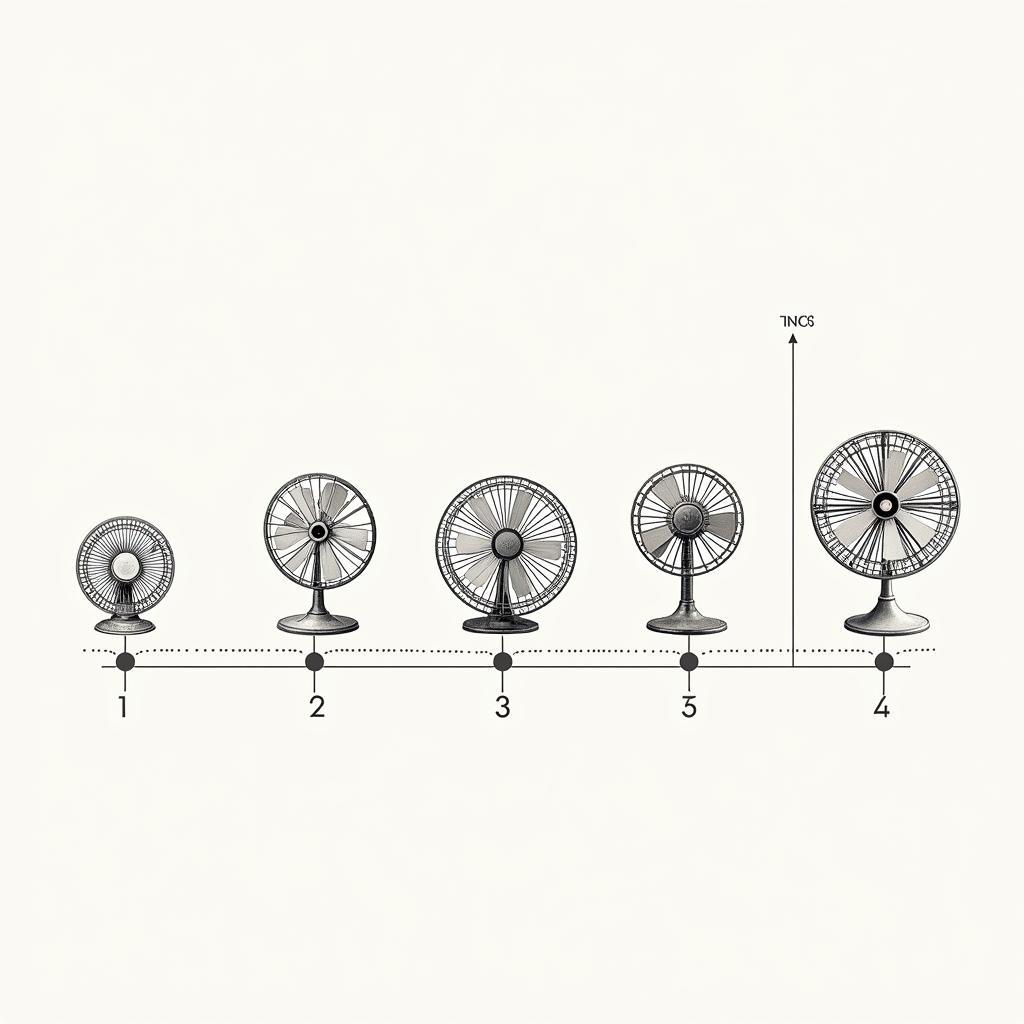 Evolution of Chain Link Fan Designs