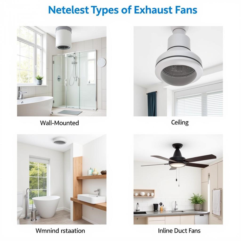 Different Exhaust Fan Types Available in Ho Chi Minh City