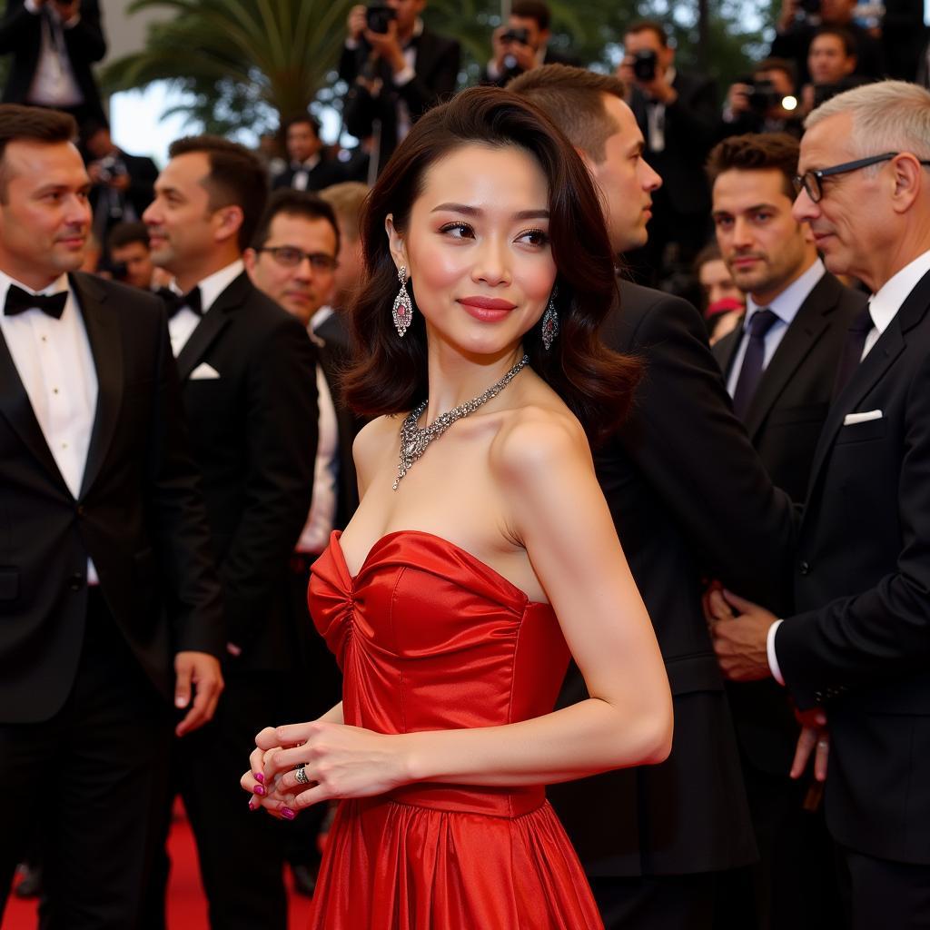 Fan Bingbing at Cannes Film Festival Activities