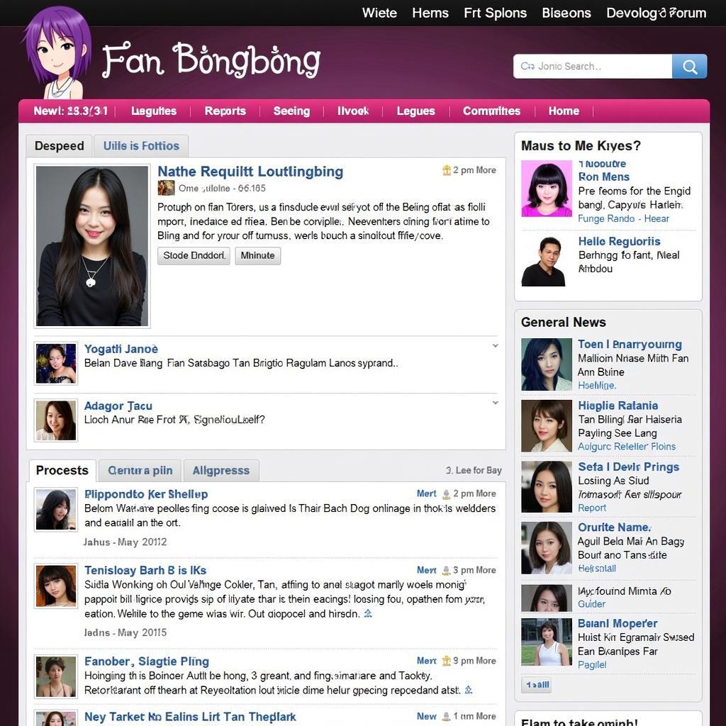 Connecting with fellow fans in online communities dedicated to Fan Bingbing