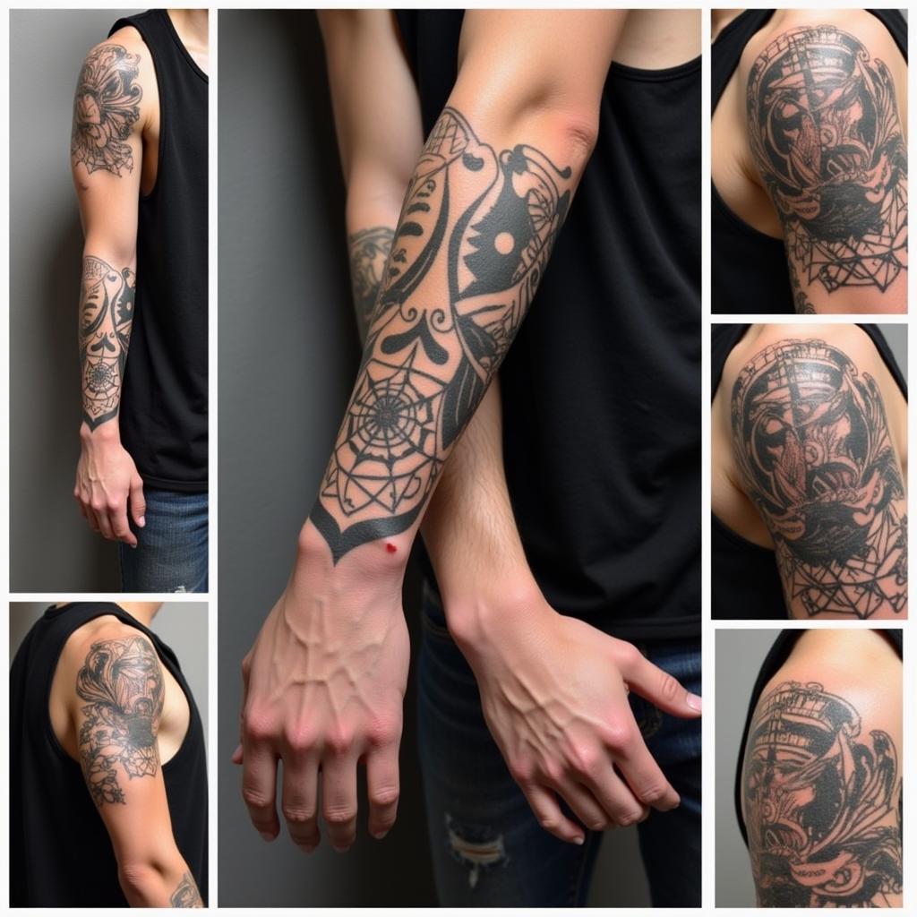 Fan Cheng Cheng's Intricate Tattoo Designs