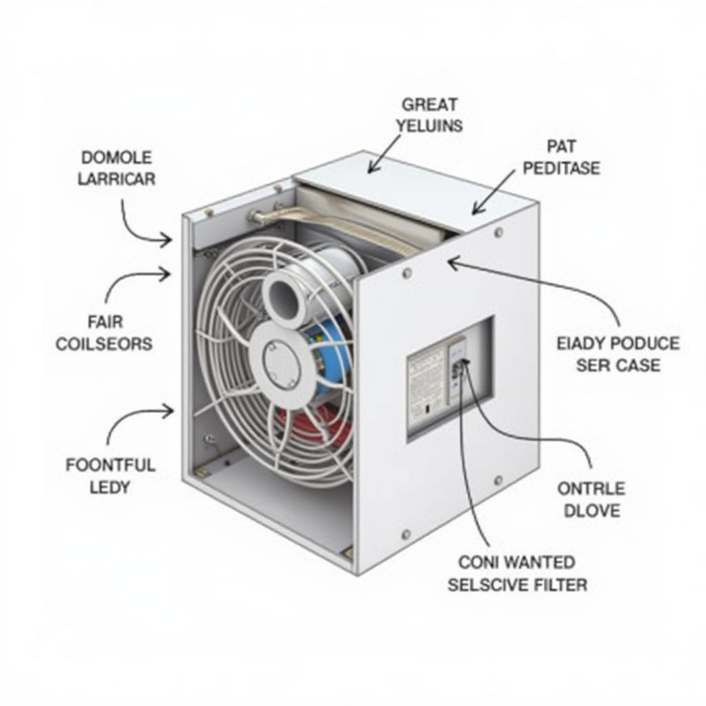 Fan Coil Heater Components Diagram