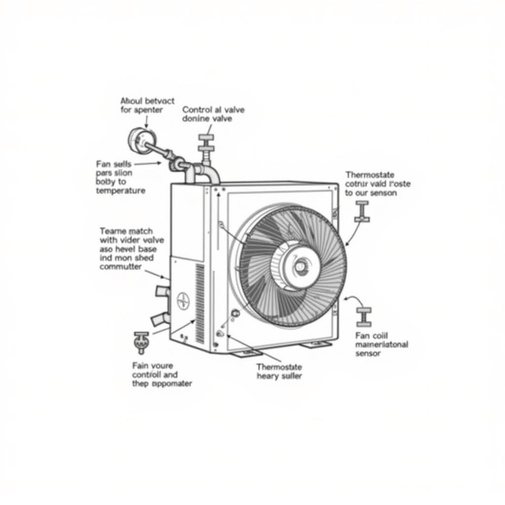 Fan Coil Unit Analog Diagram Components