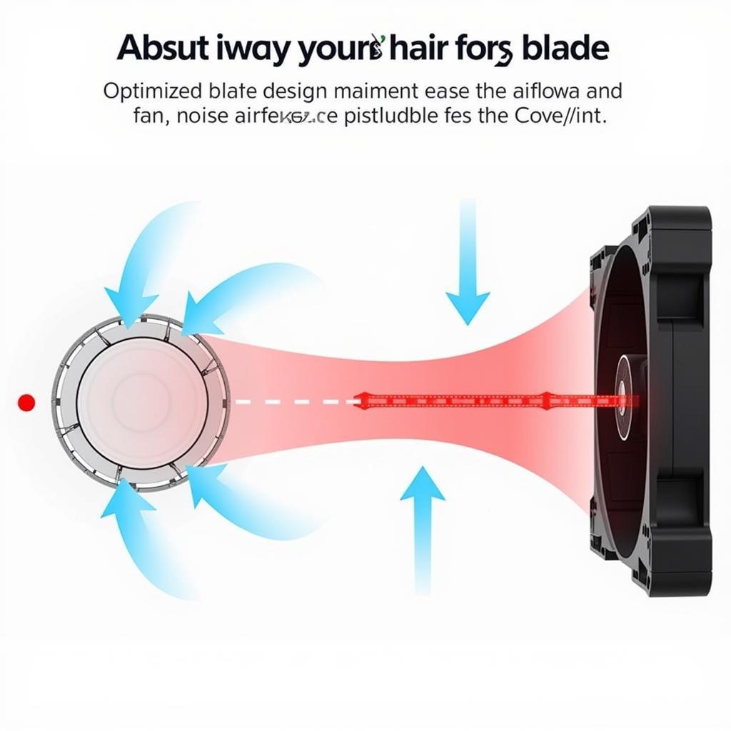 Fan Coolmon RGB V2 Airflow Diagram