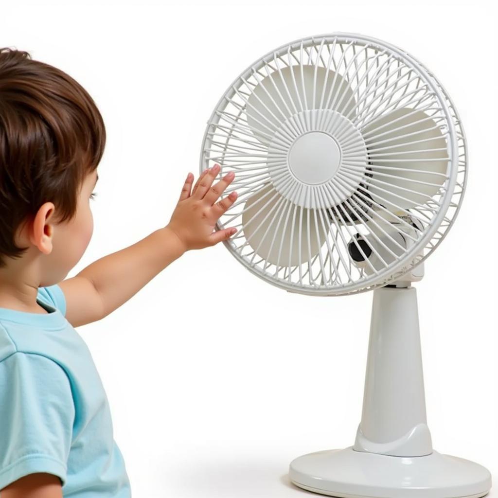 Child Safety with Fan Finger Guards