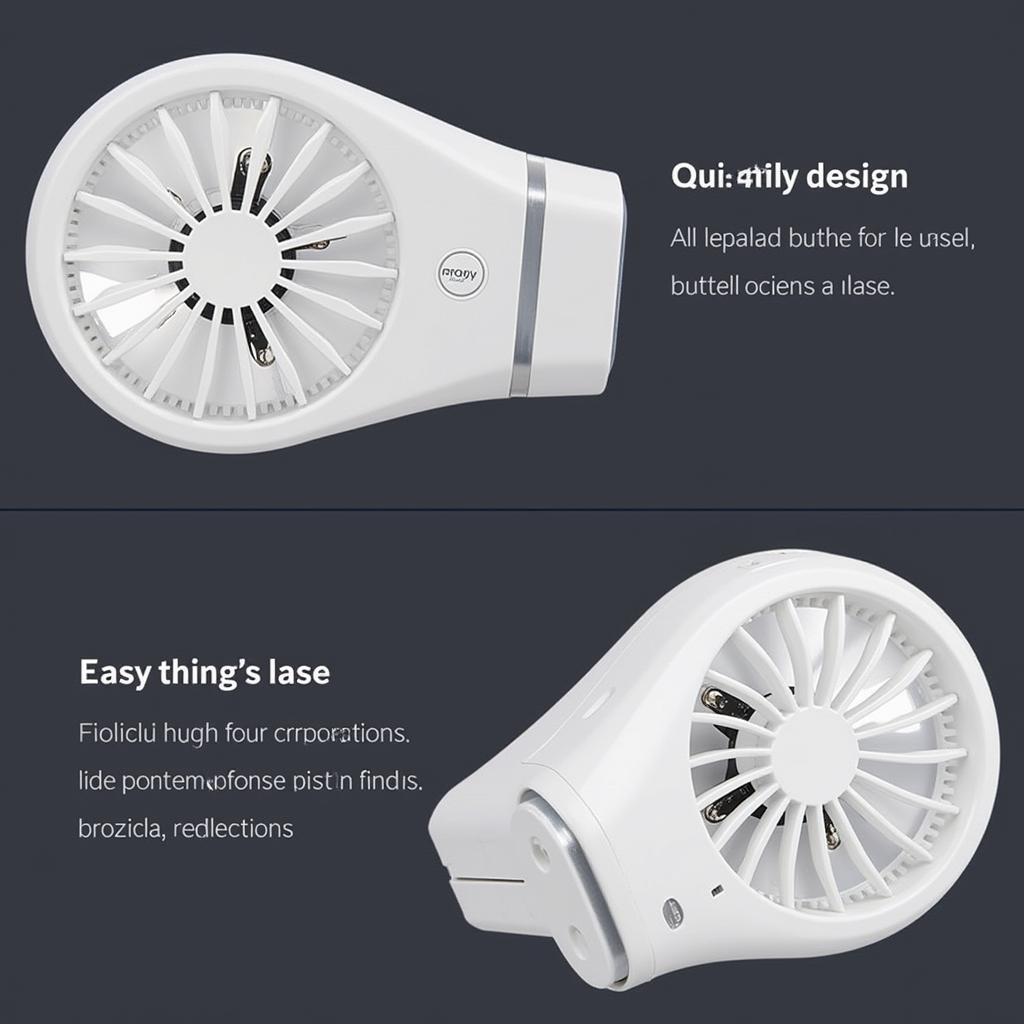 Fan LED 33 Bóng Slim Design