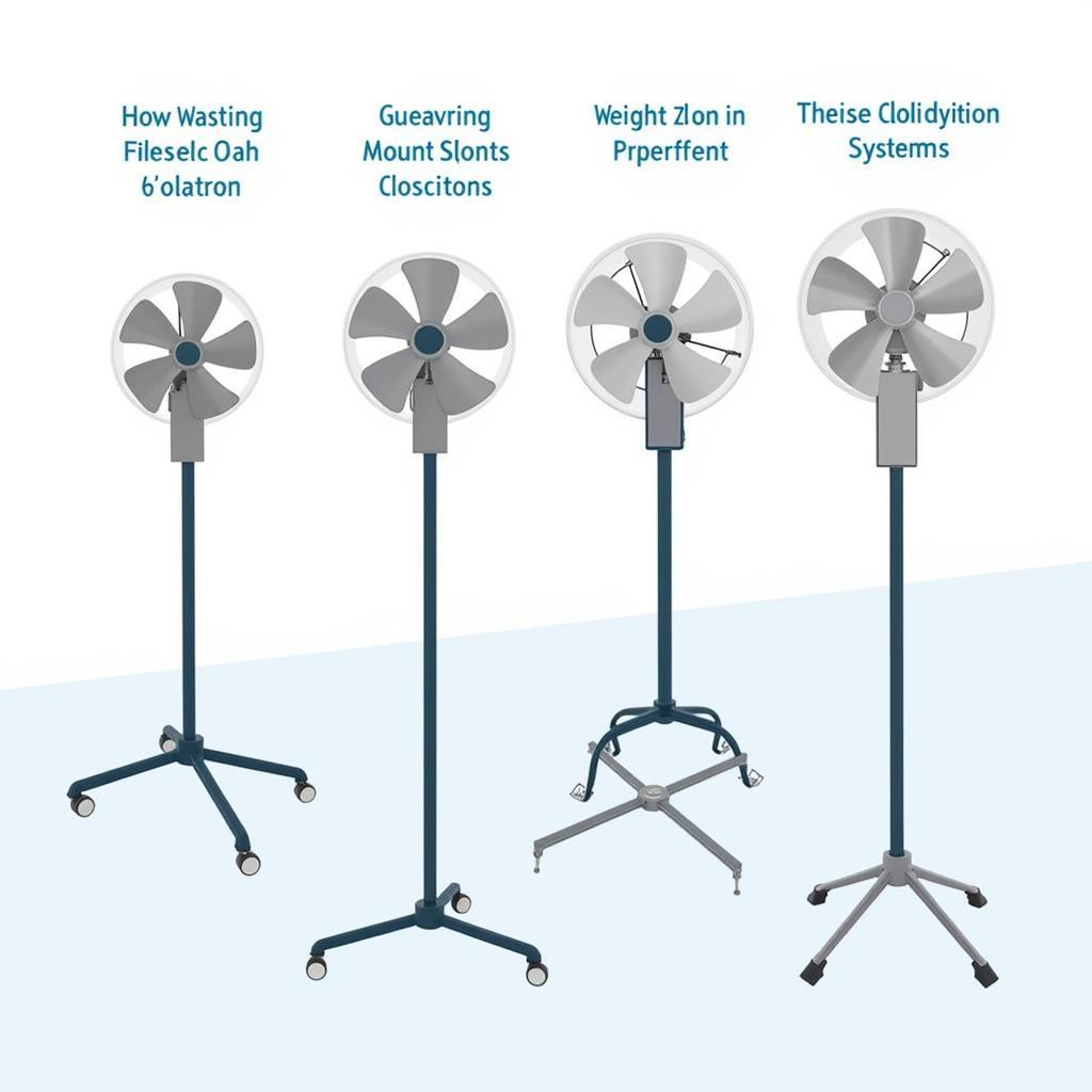 Fan Mounting Stability Weight Influence