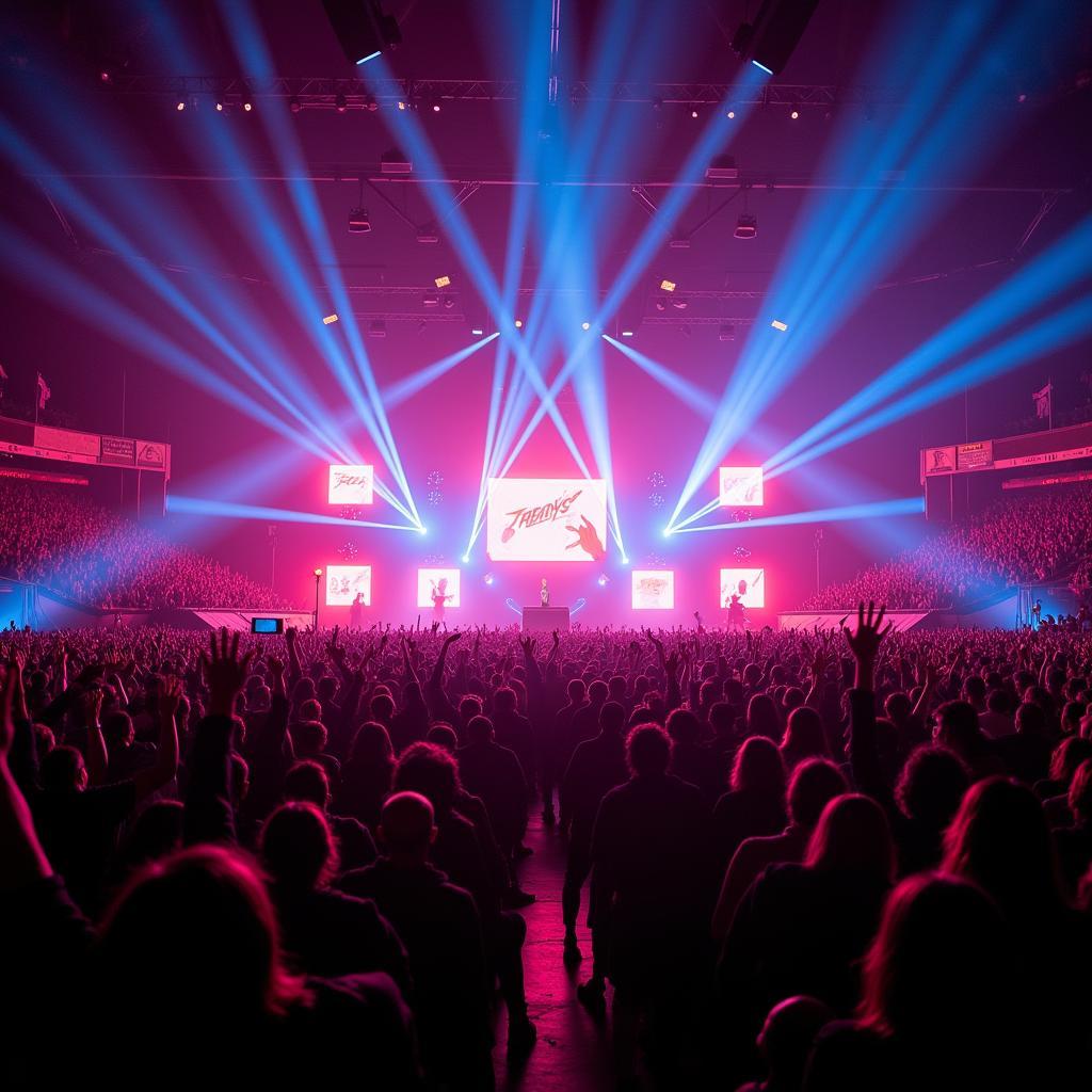 TFBOYS Concert with Dedicated Fans