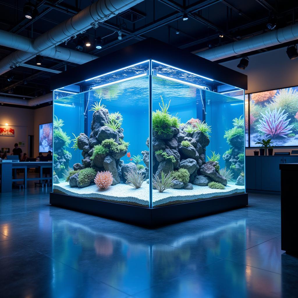 Fan VIP Cá exploring new technologies for sustainable and advanced aquarium systems.