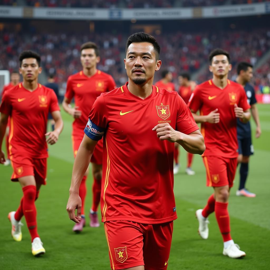 Fan Zhiyi Captaining China National Team