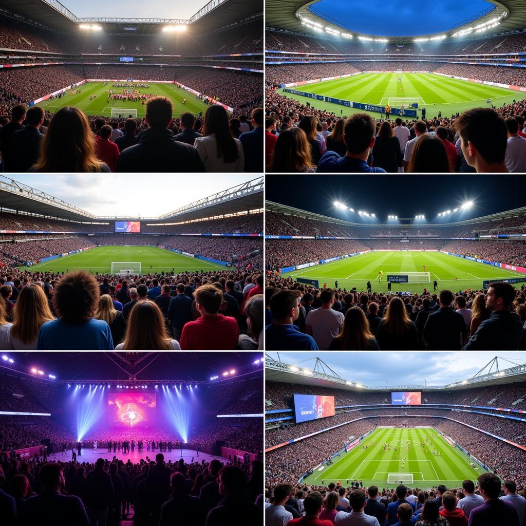 Evolution of Fan Zones from Small Gatherings to Large-Scale Events