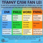 Fanny Fan Lei Name Analysis