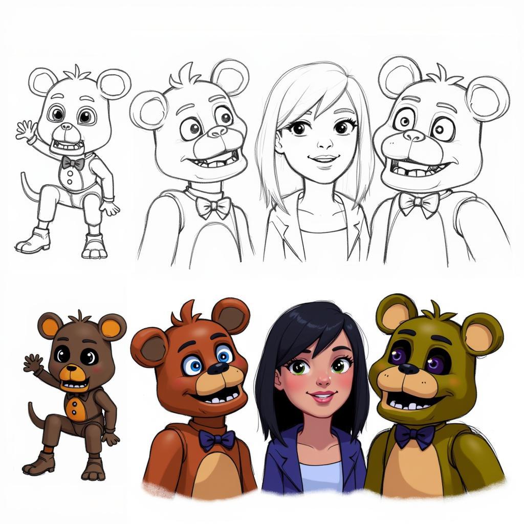 The Process of Creating a FNAF OC