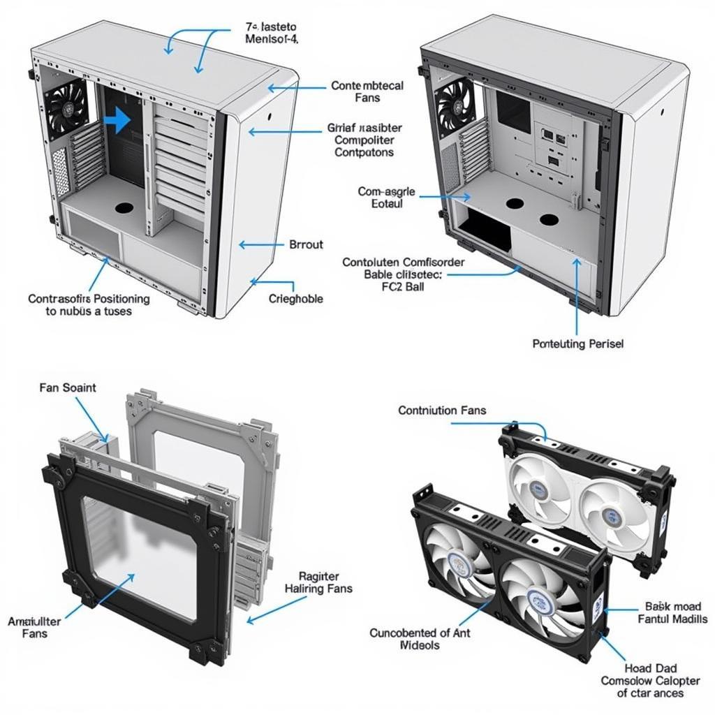 FSP CMT210 Cooling Options and Fan Placement