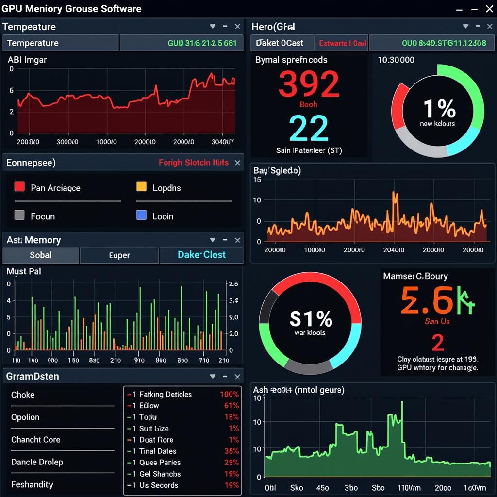 GPU Monitoring Software Interface