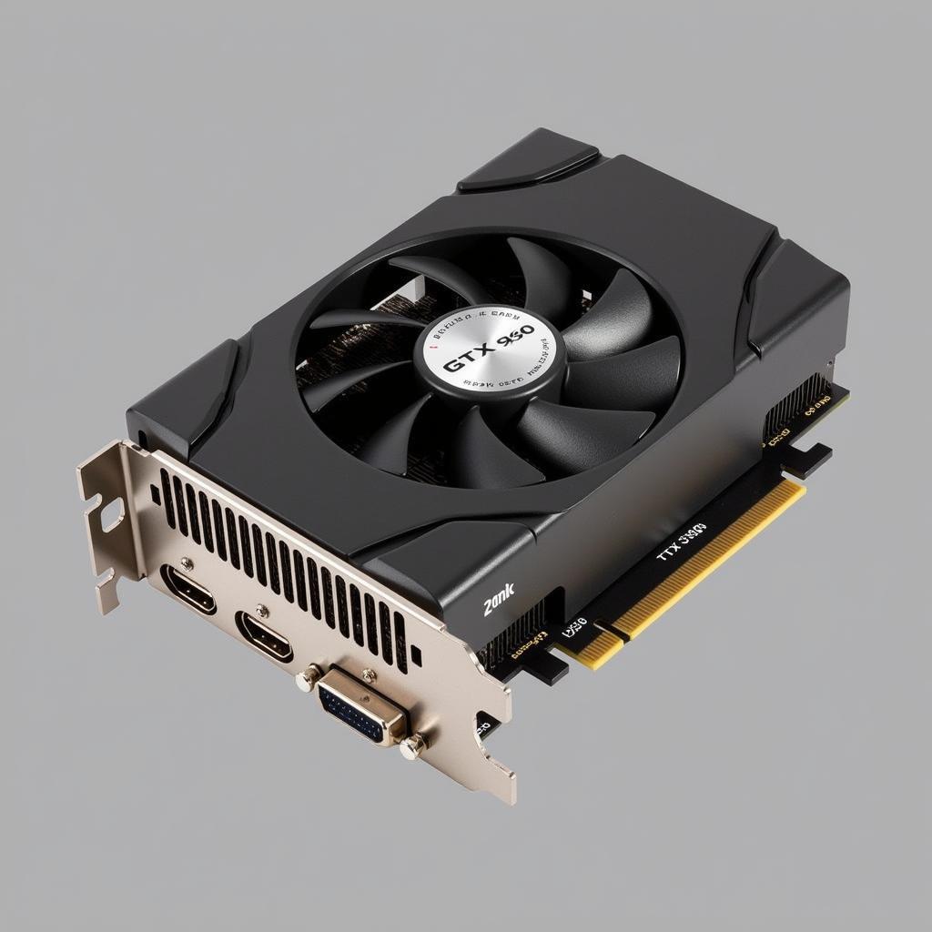 GTX 960 Single Fan Overview