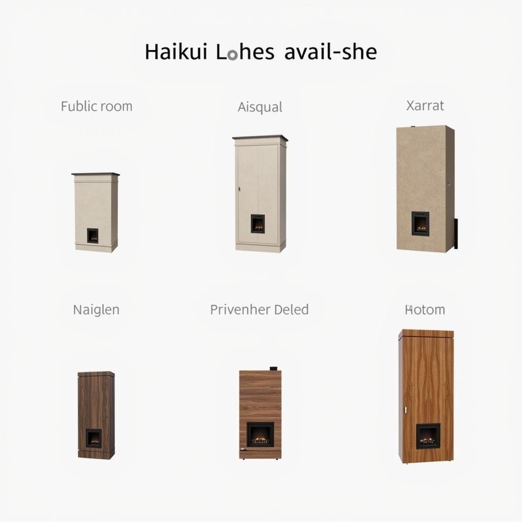 Haiku L Series Models and Finishes