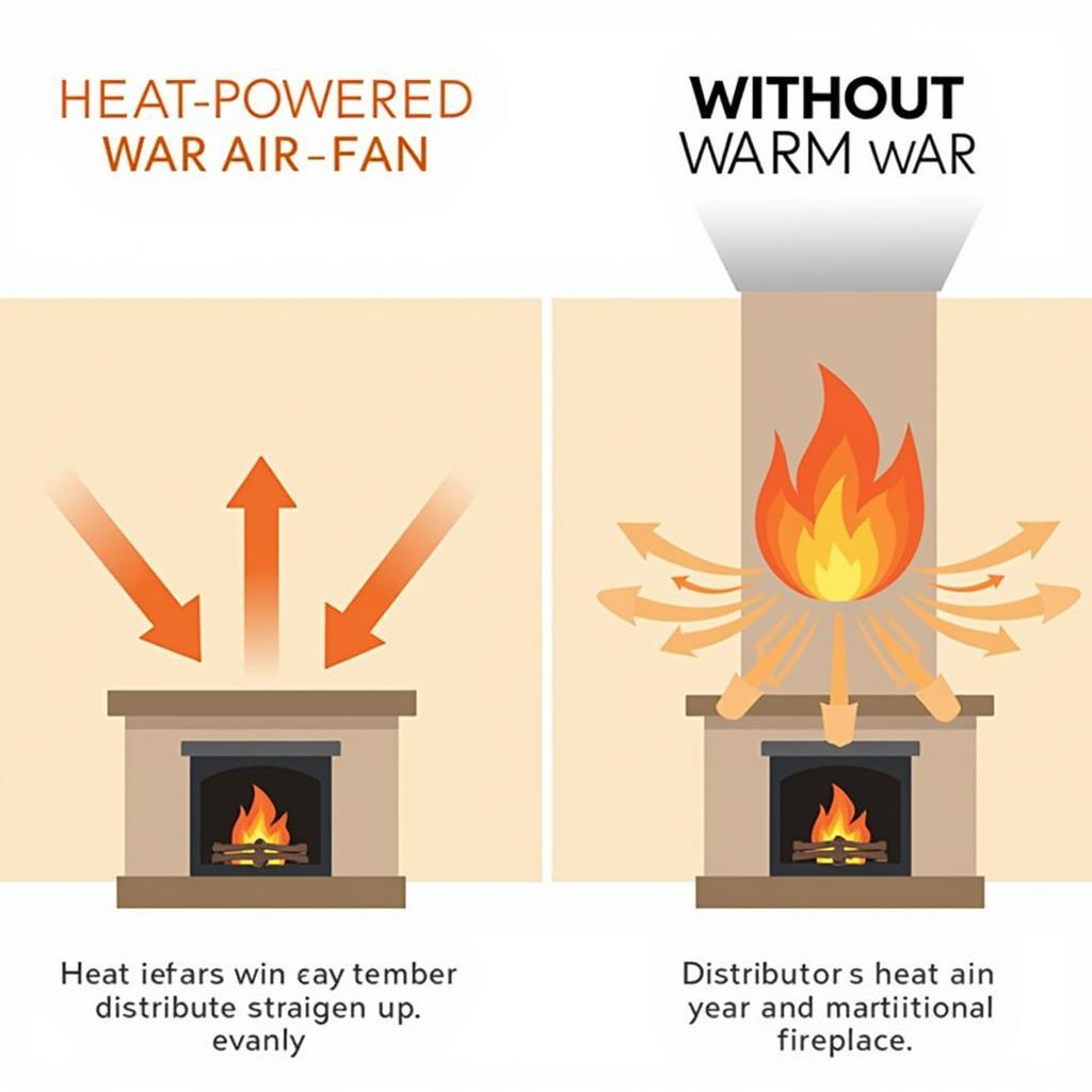 Improved Air Circulation with a Heat Powered Fan