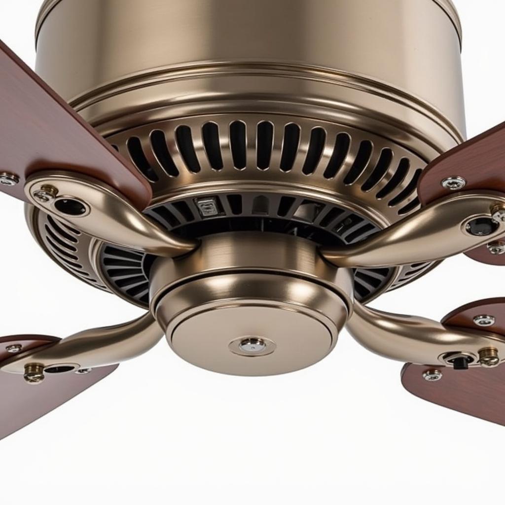 Close-up of High Velocity Ceiling Fan Blades